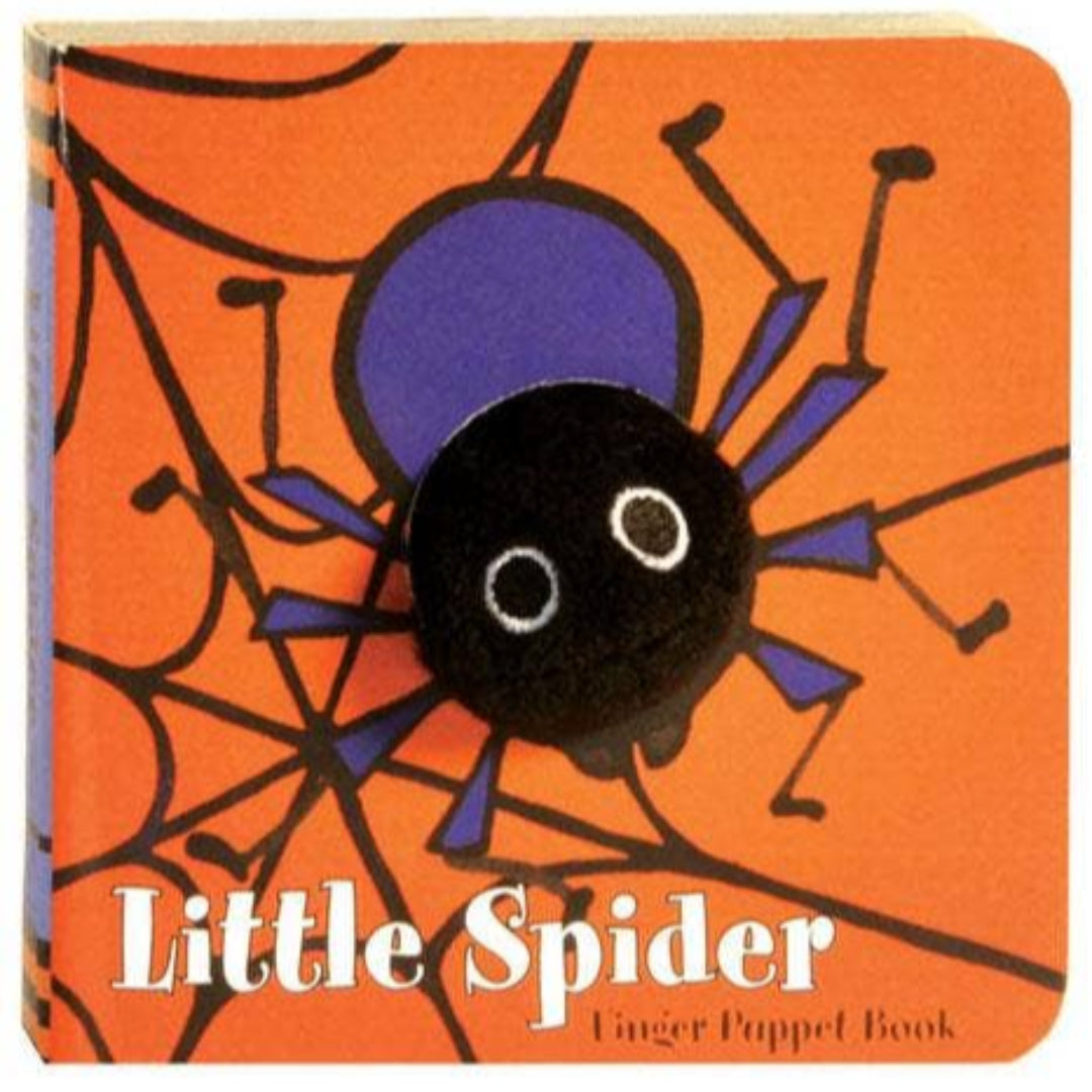 little spider finger puppet book