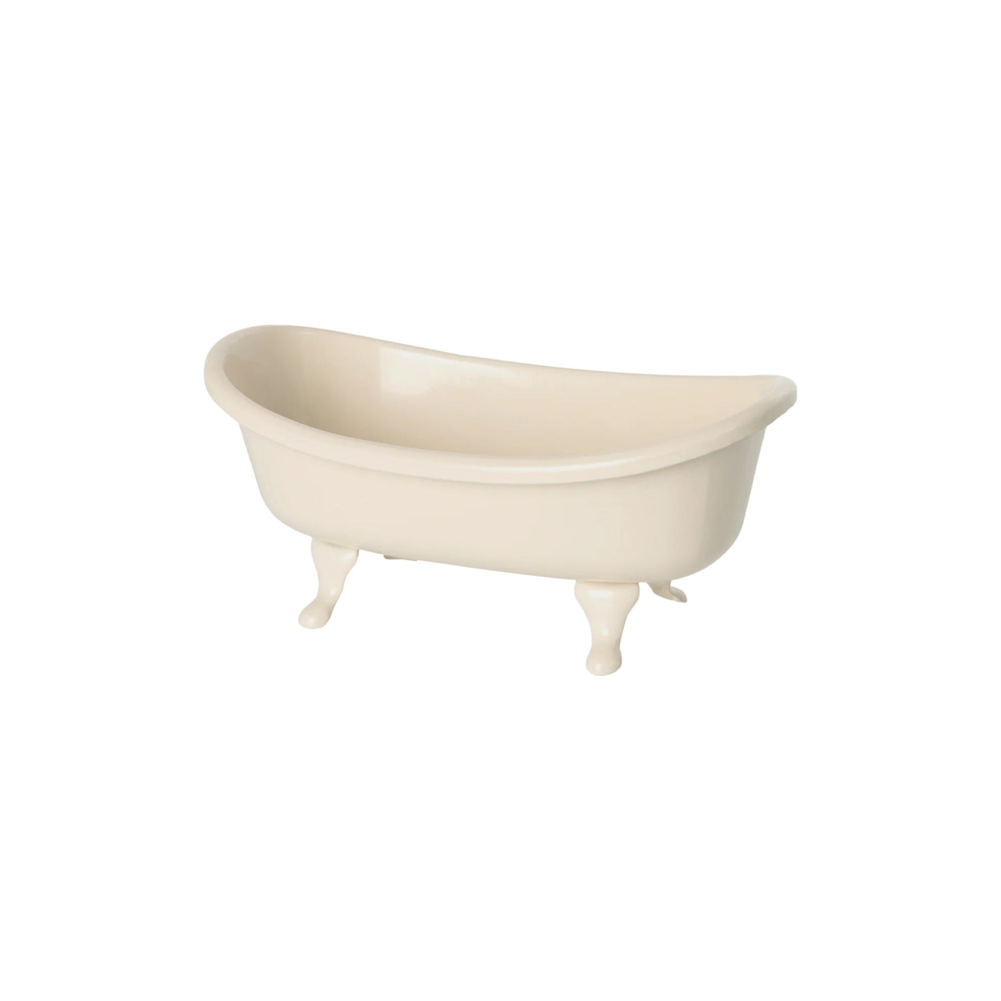 Maileg miniature bathtub vintage clawfoot dollhouse furniture