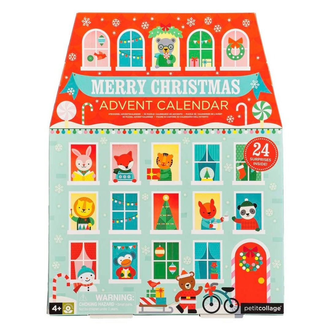 Merry Christmas Pop-Out Holiday Advent Calendar