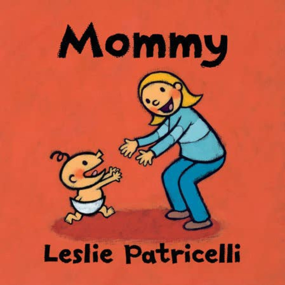 board book called mommy with a mom and baby on the front cover