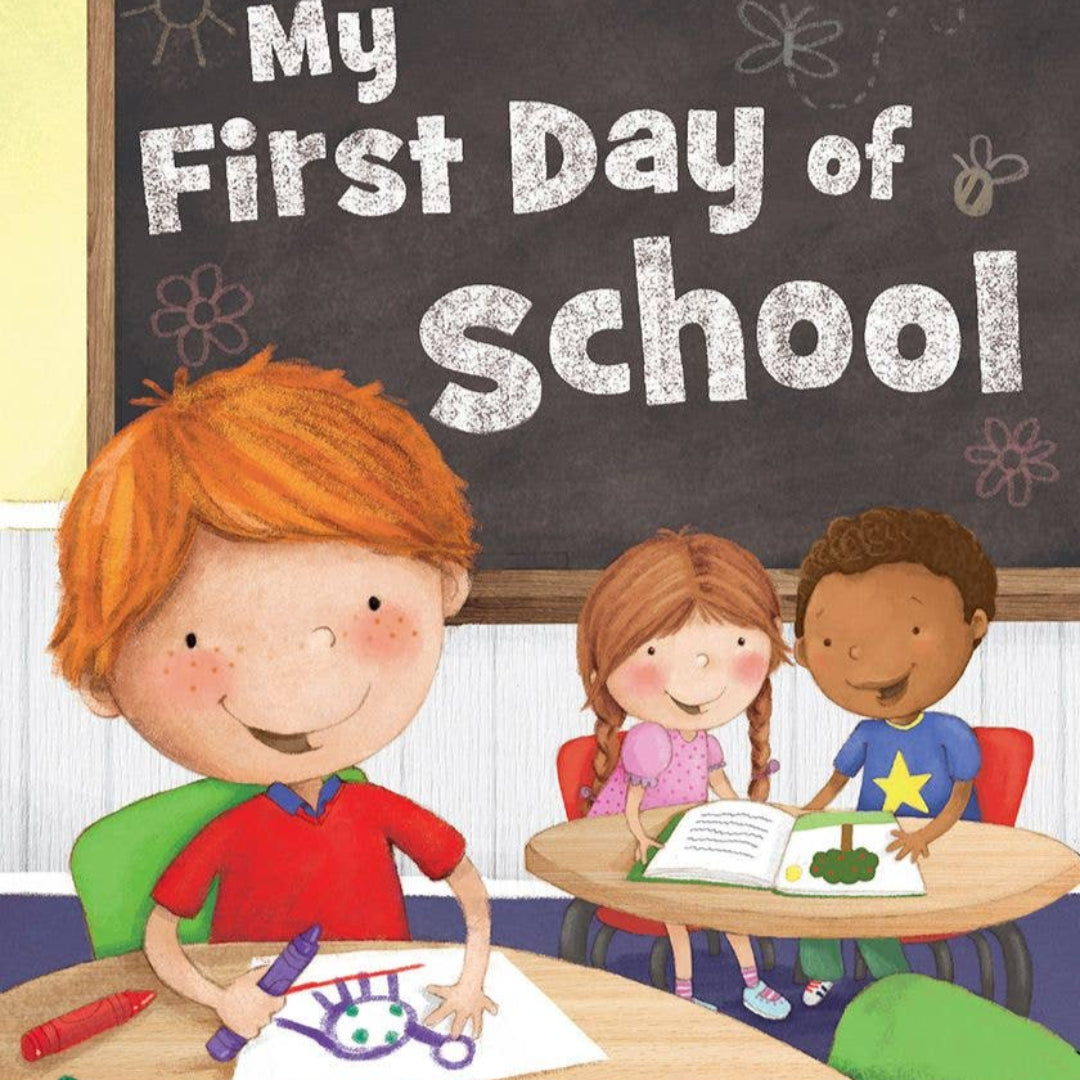 3 children sitting in a classroom