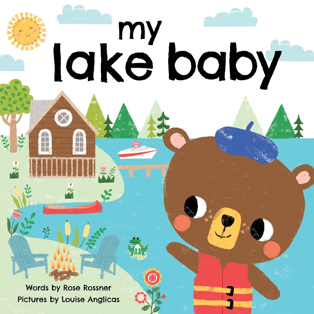 book about the lake and lake activities using animals