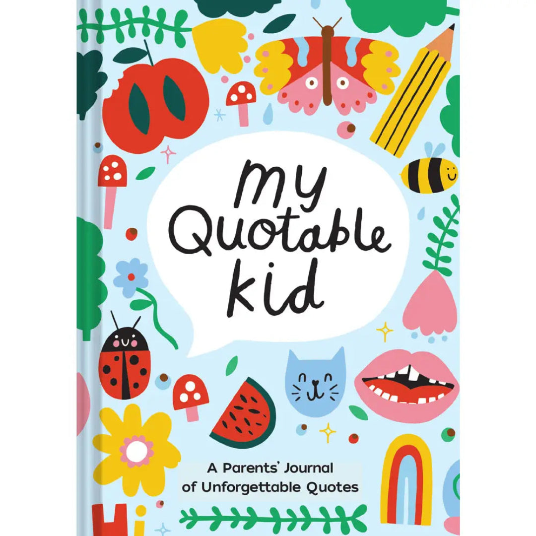 a parents journal to document their kids unforgettable quotes