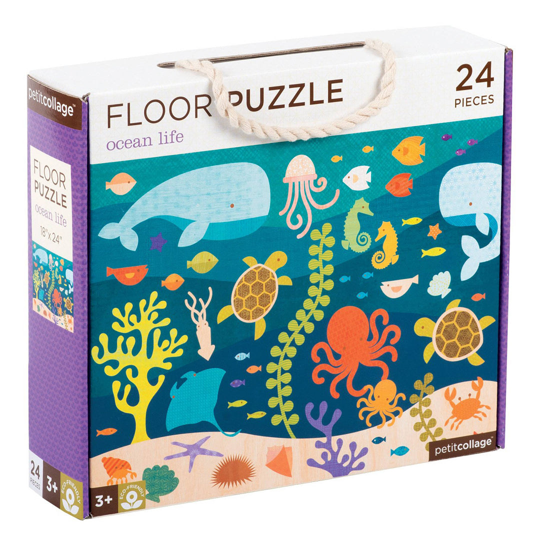 24. piece ocean themed floor puzzle