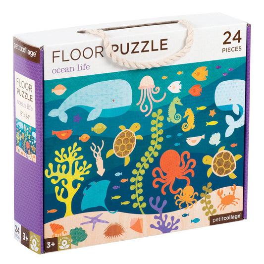 24. piece ocean themed floor puzzle