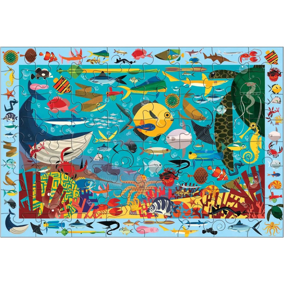 Ocean Life Search & Find Puzzle