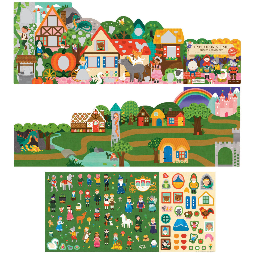 fairy tale themed sticker book