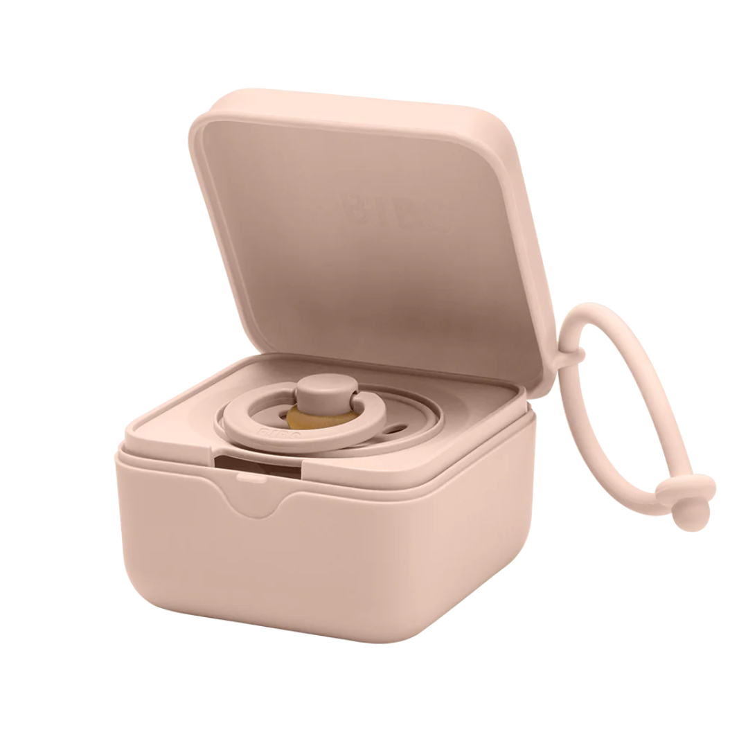 blush colored pacifier box