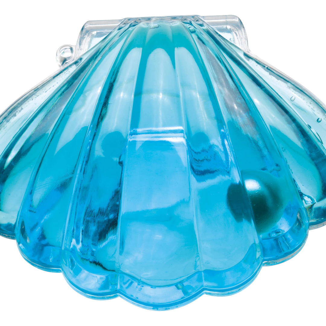 blue putty in a pearl shaped container