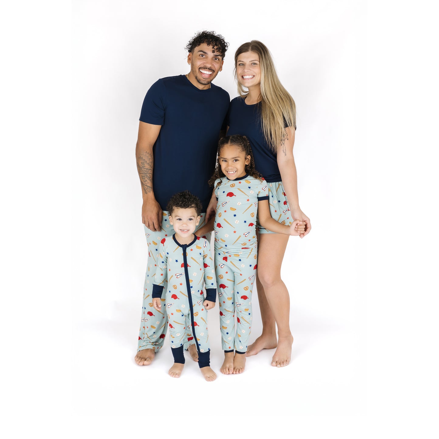 Navy Blue Bamboo Unisex Short Sleeve Shirt