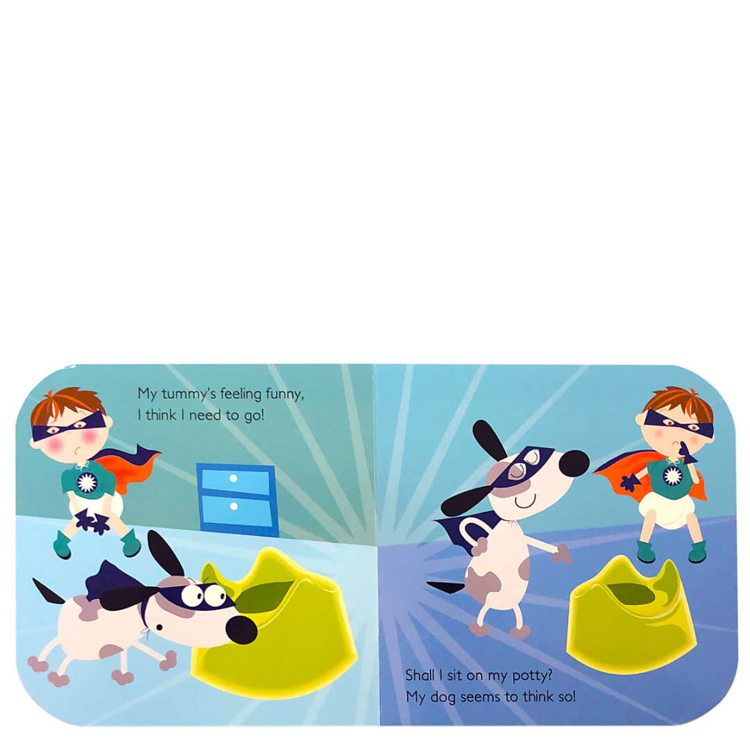 Potty Superhero Boy Board Book