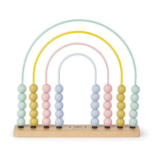 wooden rainbow abacus