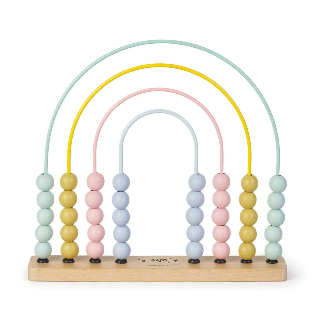 wooden rainbow abacus