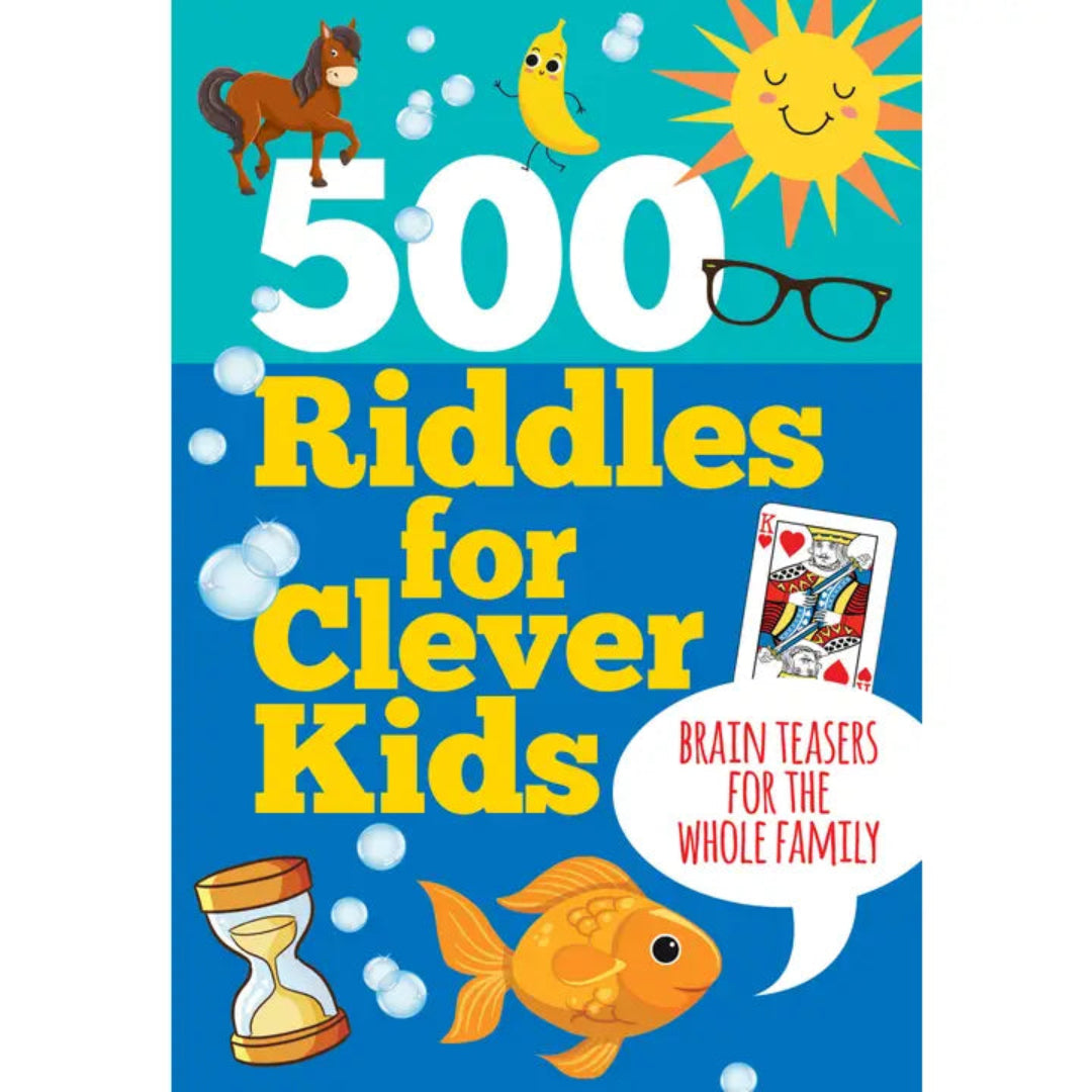 a book of 500 riddles for clever kids