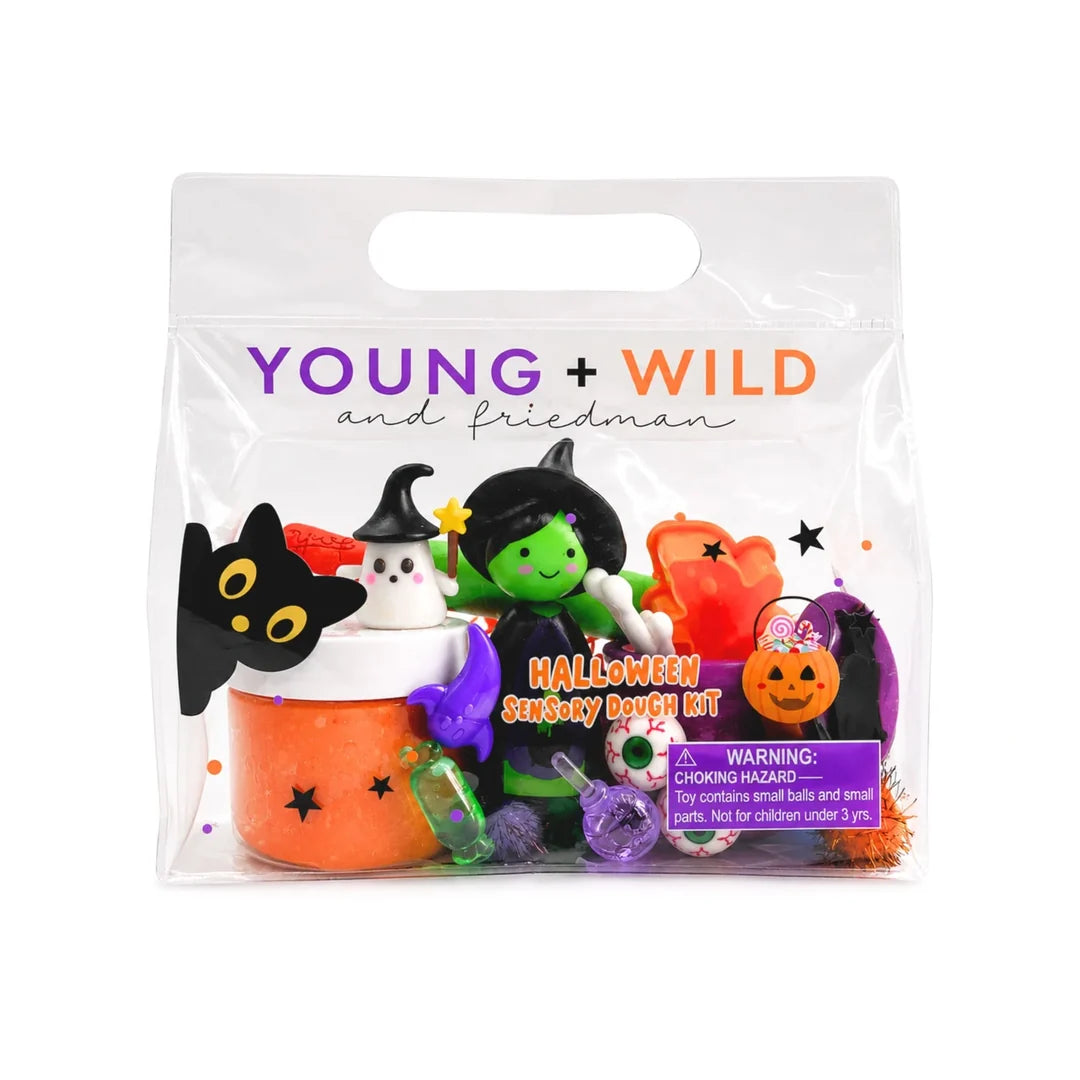 Young + Wild & Friedman - Sensory Dough Bag - Halloween