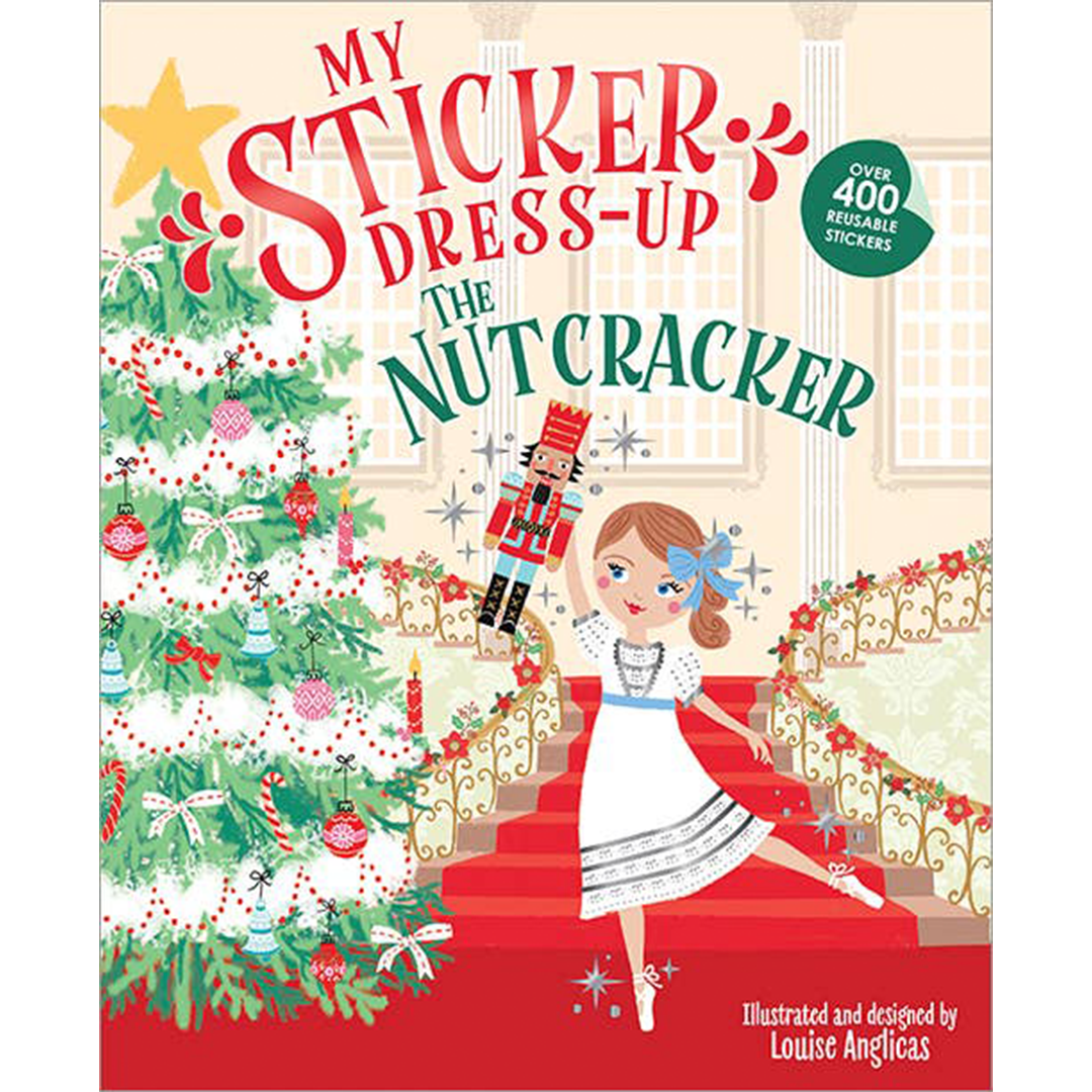 sticker dress up nutcracker book cover