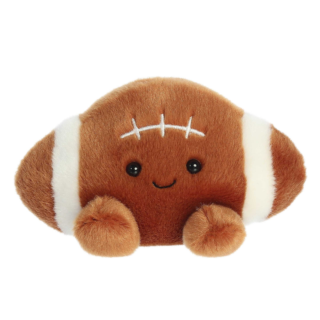 football shaped stuffed animal