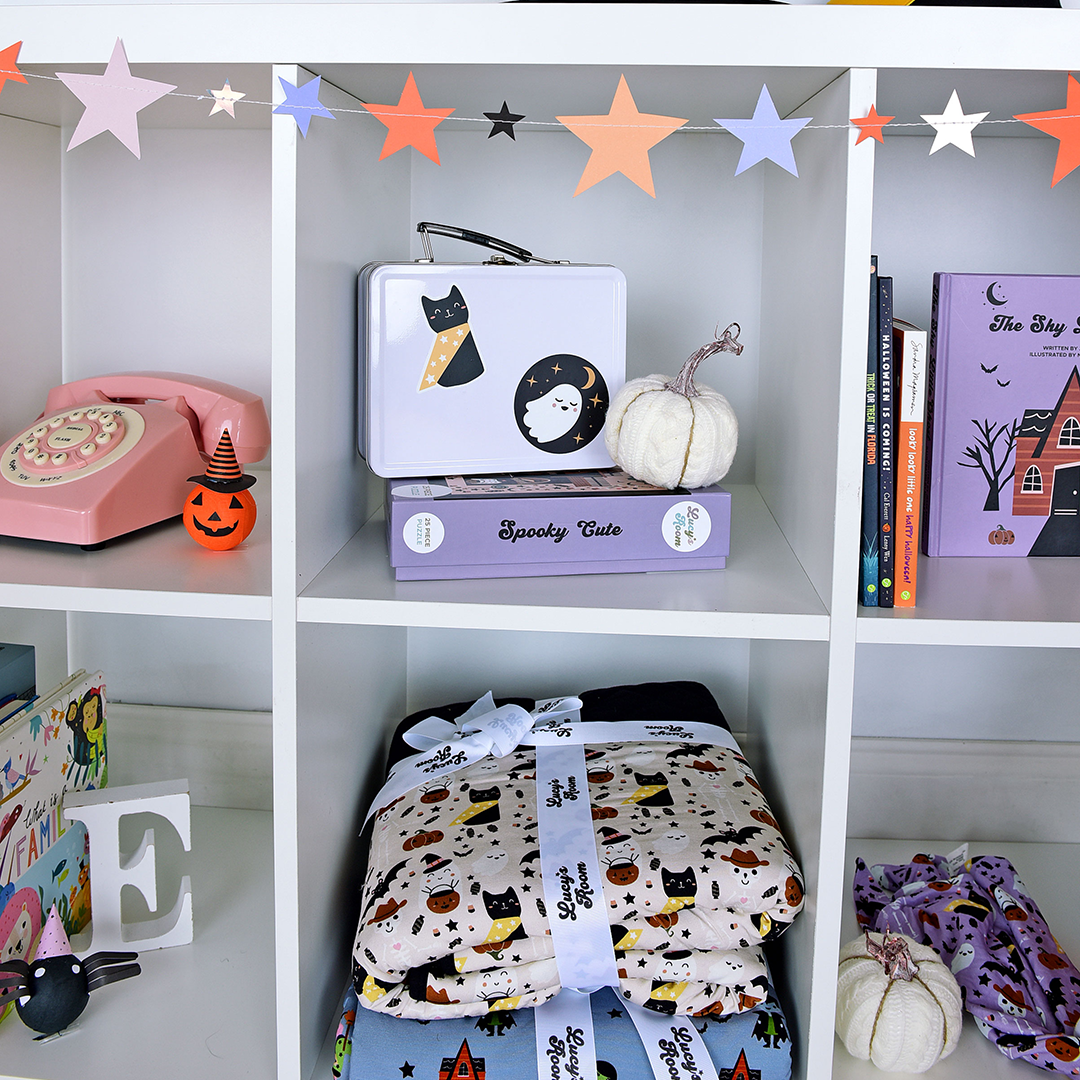 Lucy's Room Black Cat Wizard Halloween Sticker