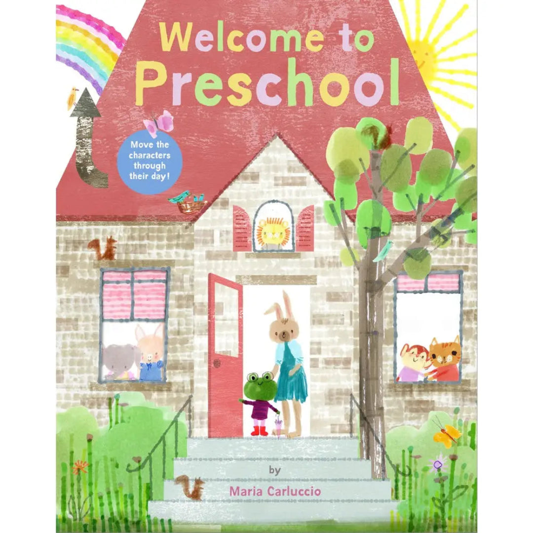 welcome to preschool interactive board book