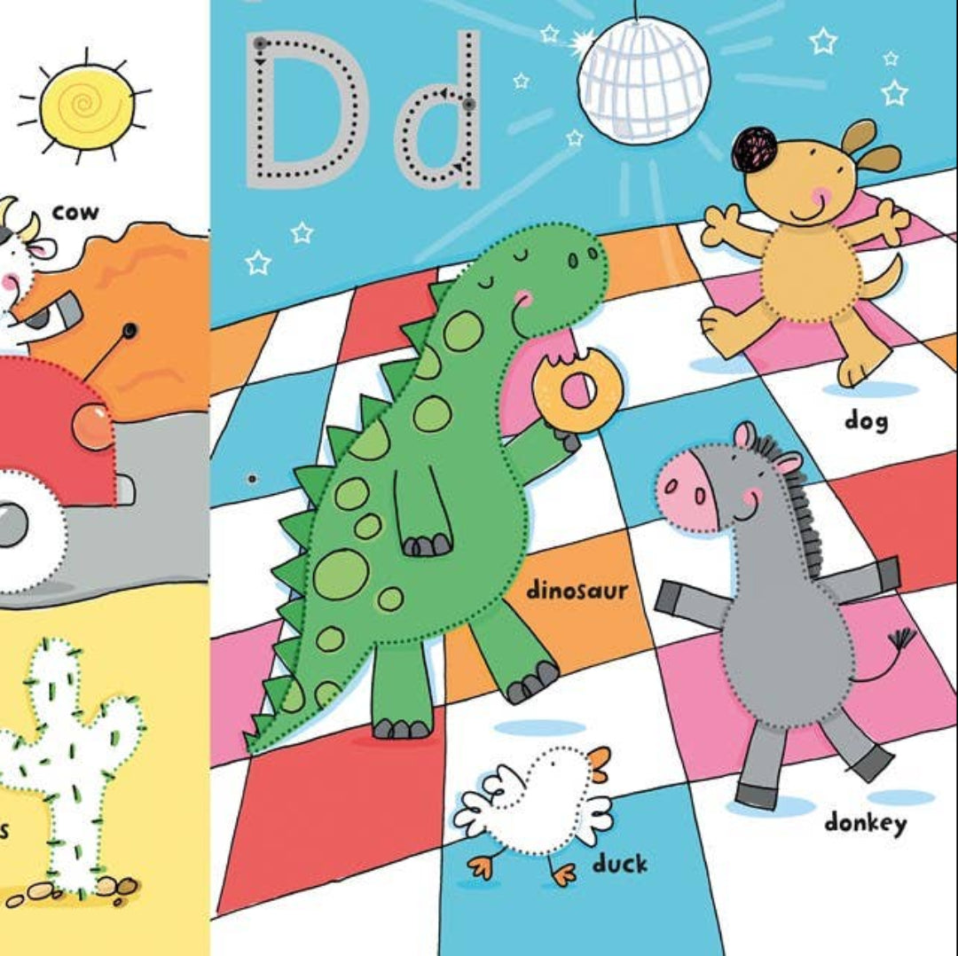 usborne wipe clean book with letters
