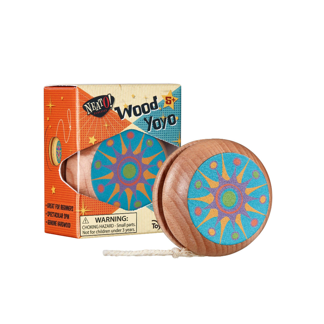 wooden toy yoyo
