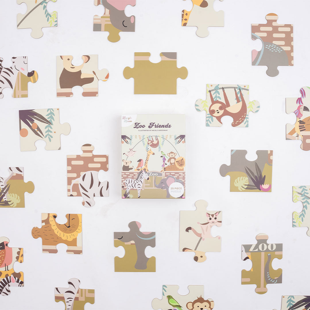 Lucy's Room Zoo Friends Puzzle