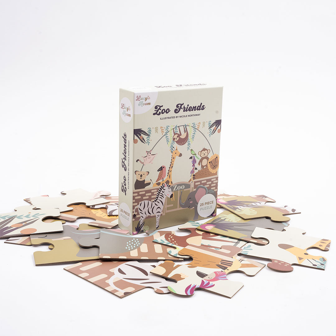 Lucy's Room Zoo Friends Puzzle