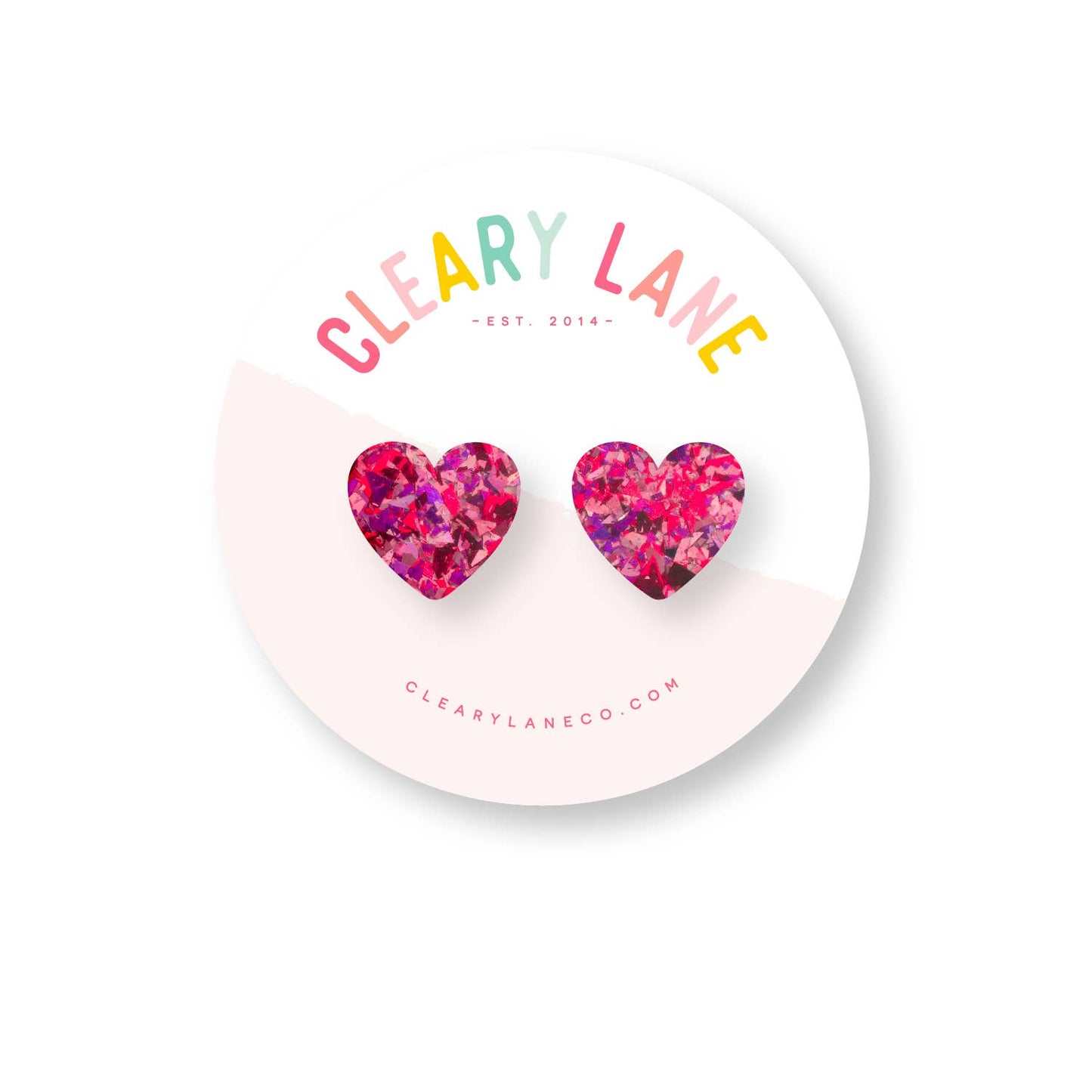 Heart Stud Earrings