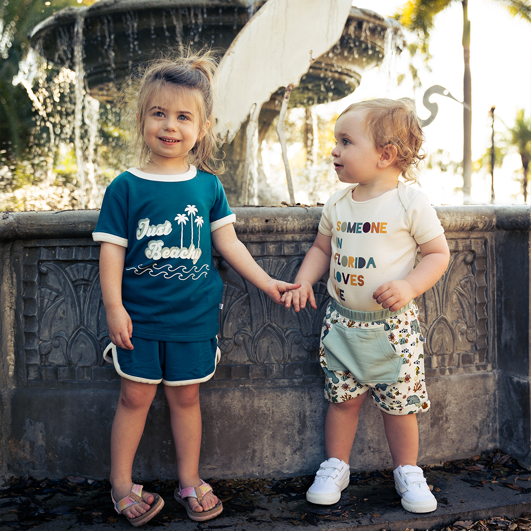 *FINAL SALE* Just Beachy Bamboo Kids Tee Shirt
