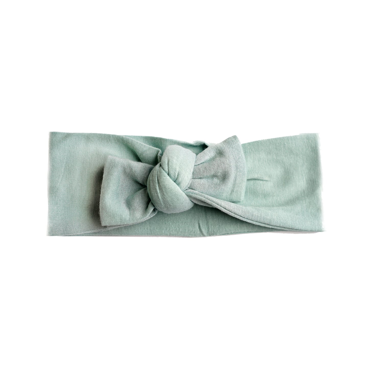 FINAL SALE Blue Surf Bamboo Baby Headband