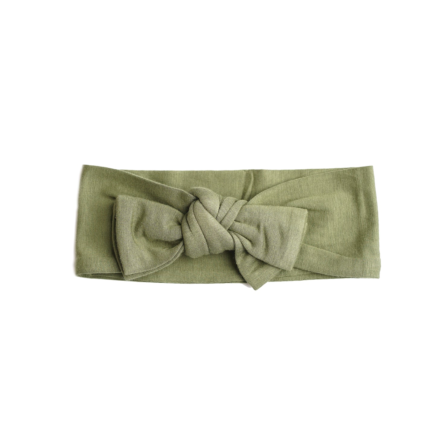 FINAL SALE Olive Bamboo Baby Headband