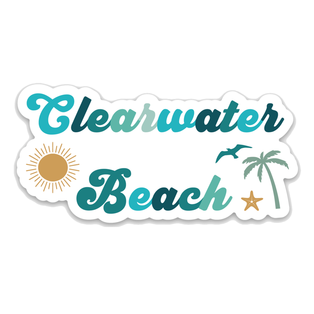Lucy's Room Clearwater Beach Sticker