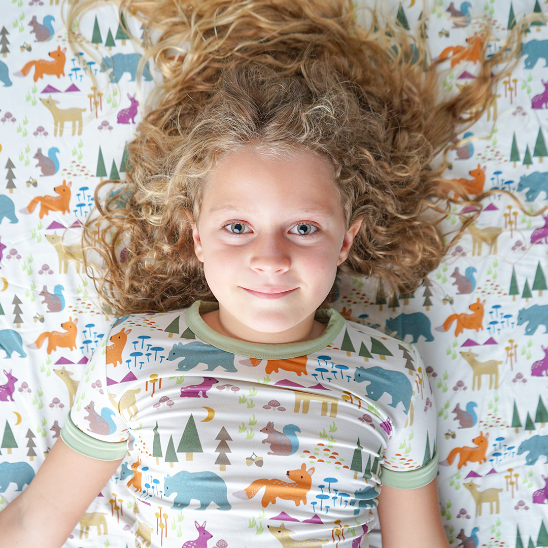 Forest Friends Luxury Bamboo Blanket