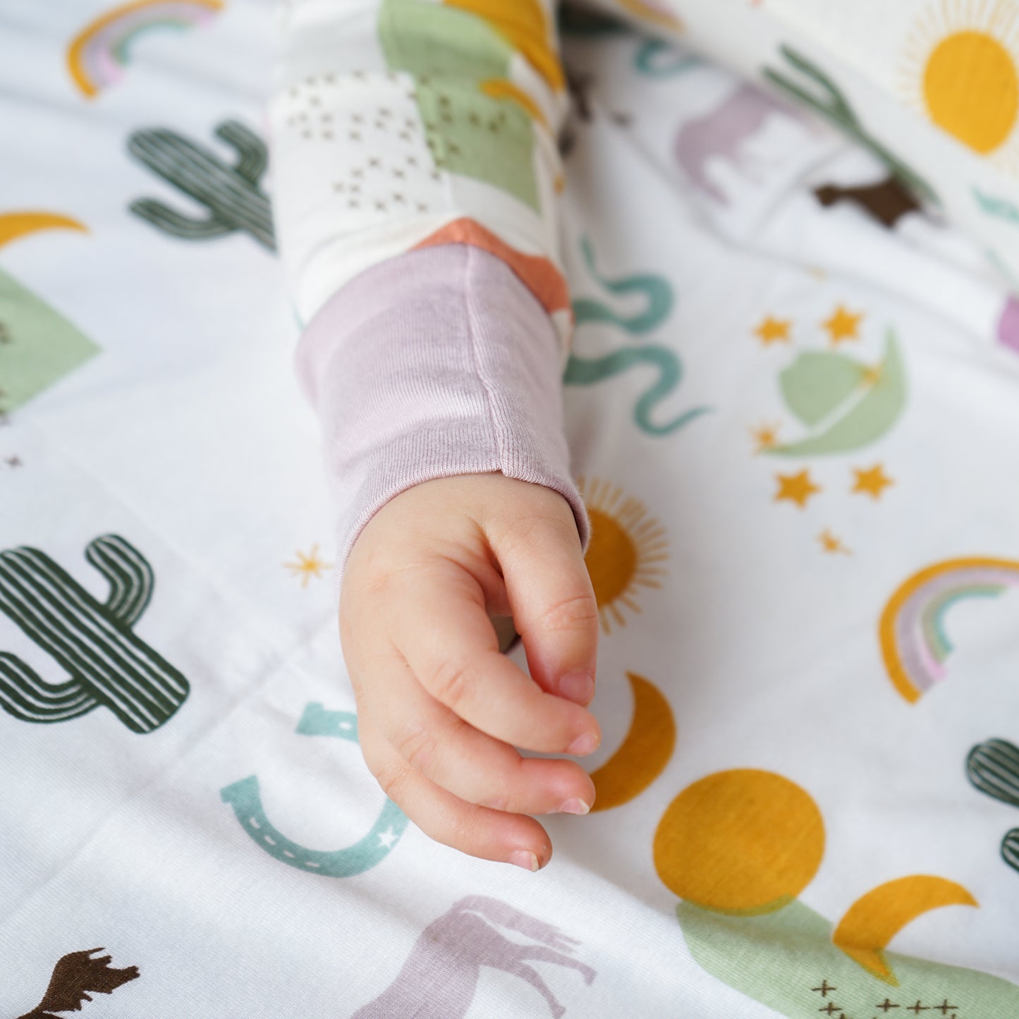 Wild and Free Baby Convertible Bamboo Zippy Pajama