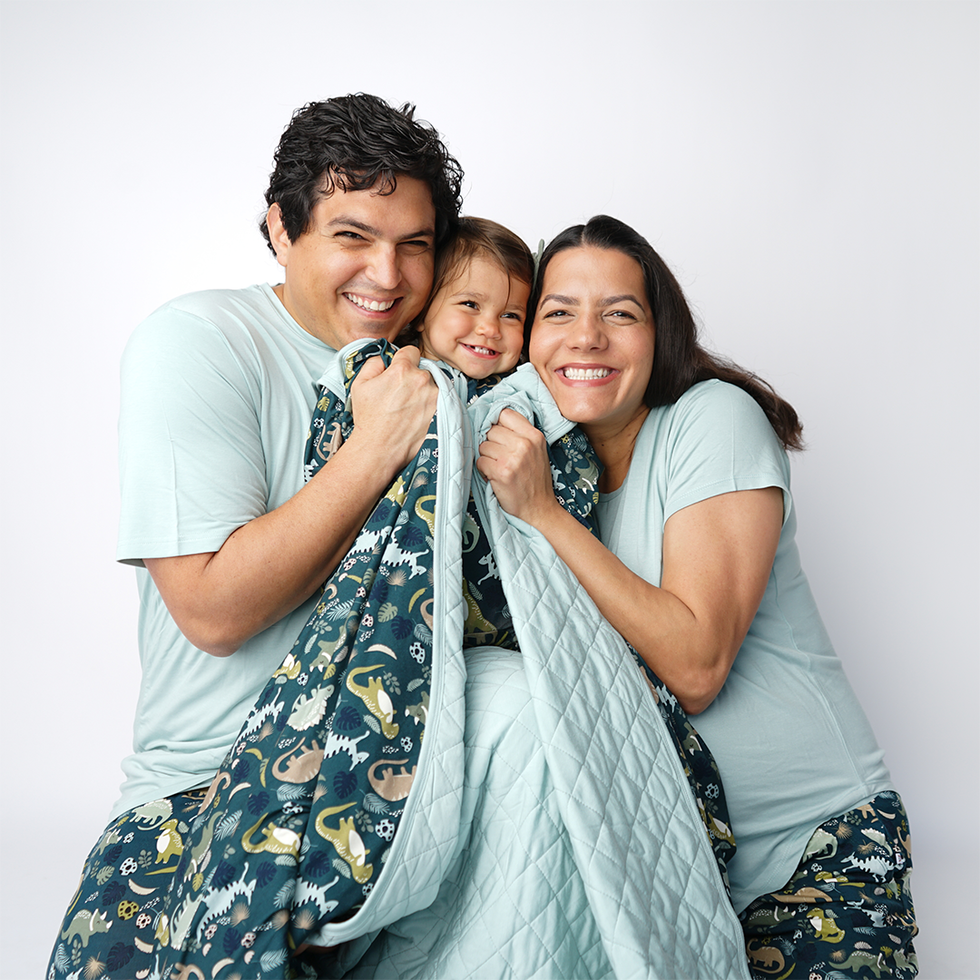 Dinosaur Twin Size Bamboo Quilt