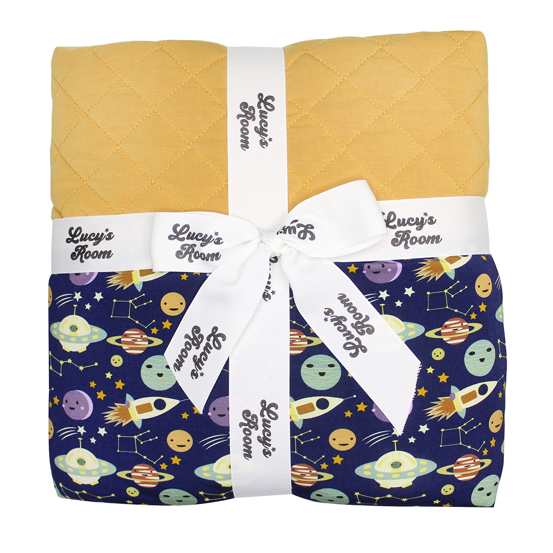 Out of This World Twin Size Bamboo Quilt