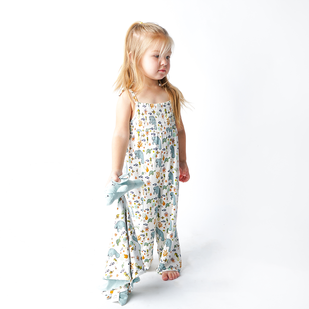 Manatee Viscose Bamboo Spaghetti Strap Romper