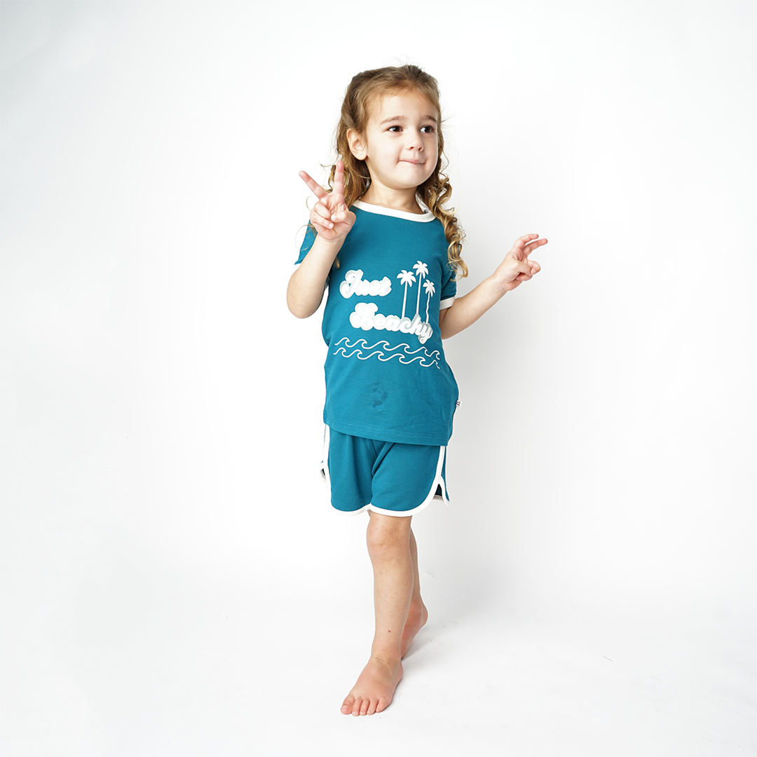 *FINAL SALE* Just Beachy Bamboo Kids Tee Shirt