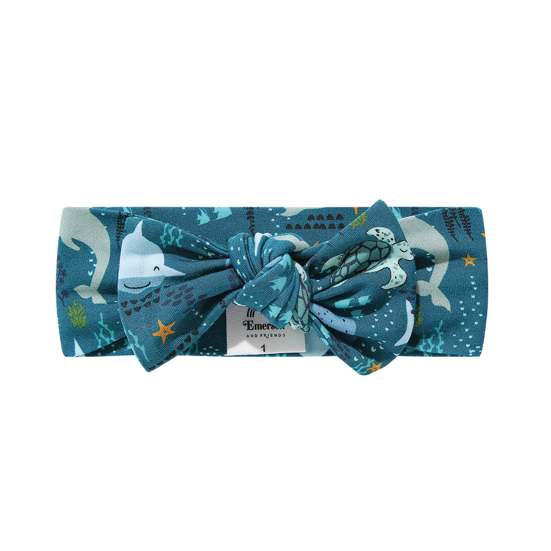 Ocean Friends Bamboo Baby Headband