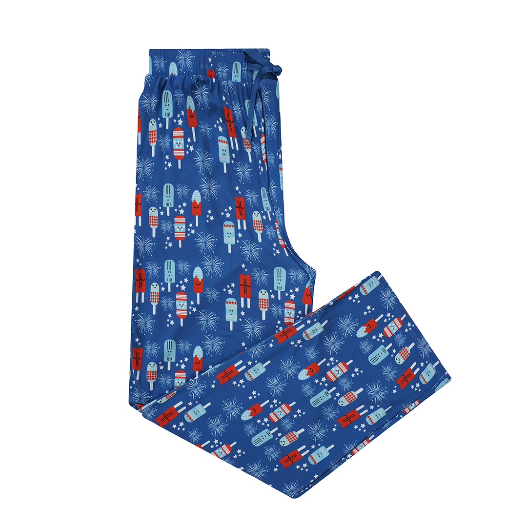 4th of July Party Pops Bamboo Mens Pajama Pants – Emerson and Friends