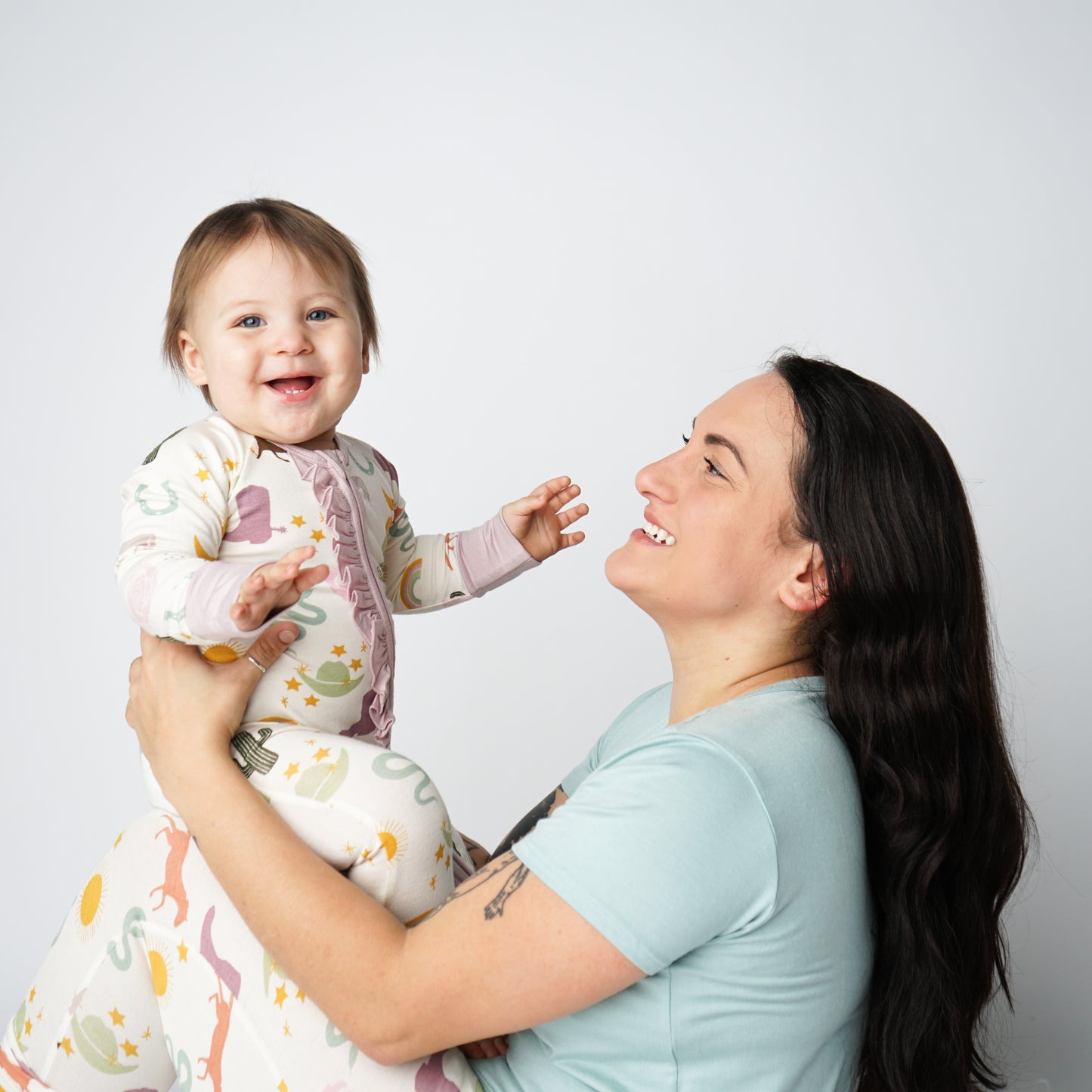 Wild and Free Baby Convertible Bamboo Zippy Pajama
