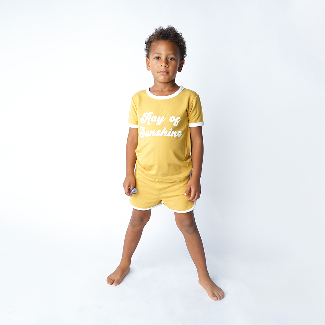 Ray of Sunshine Bamboo Kids Tee Shirt