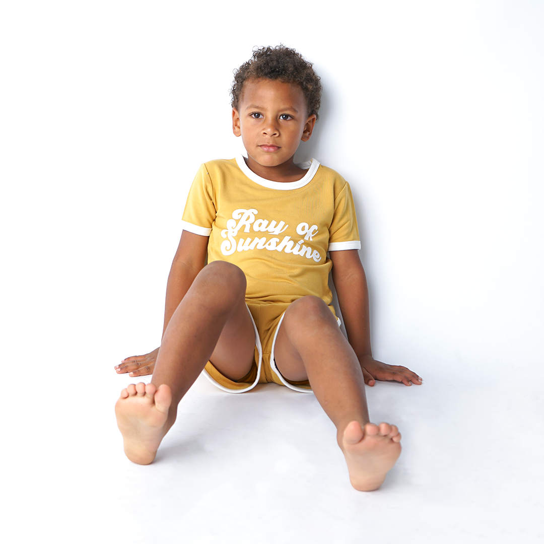 Ray of Sunshine Bamboo Kids Tee Shirt