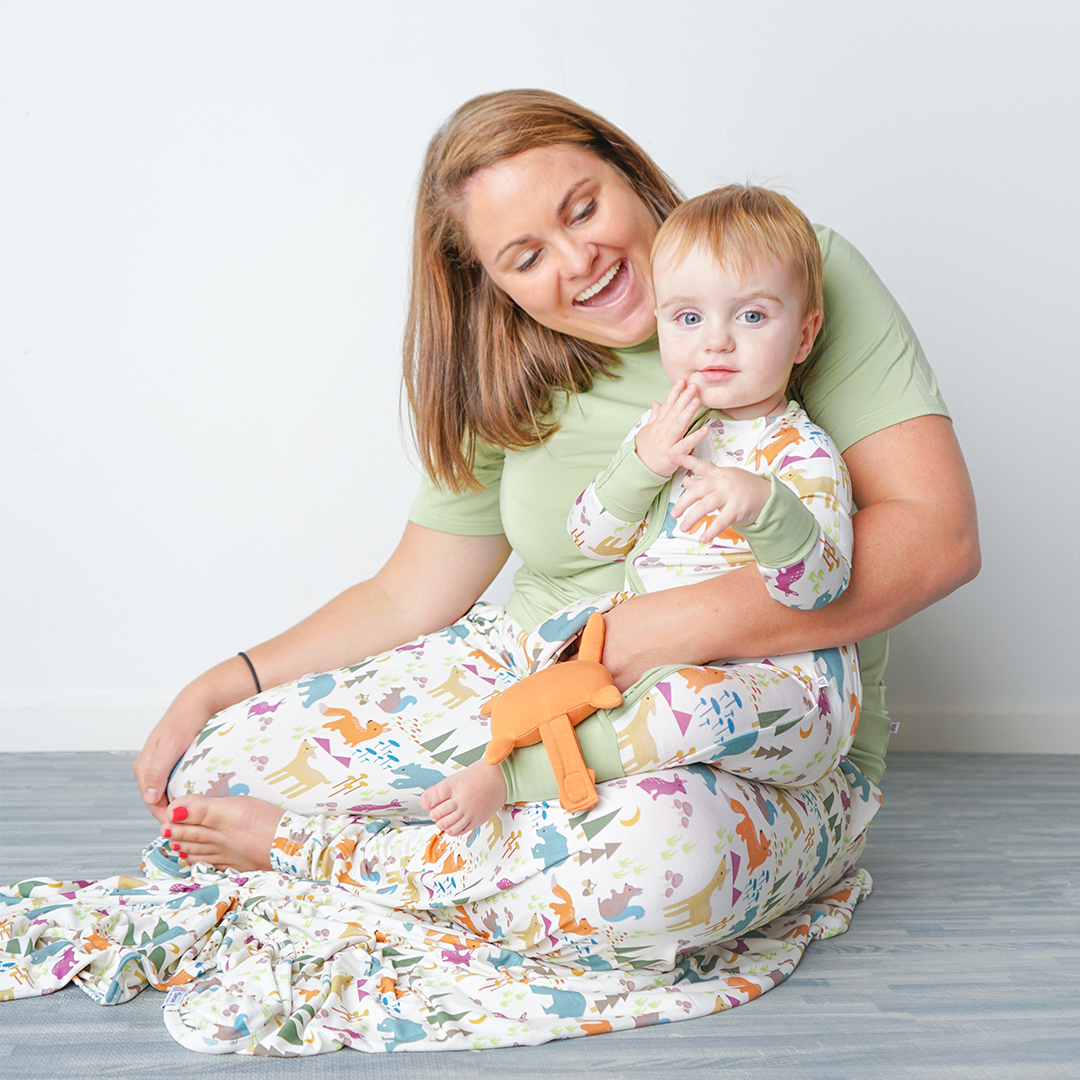 Forest Friends Relaxed Bamboo Lounge Pajama Pants