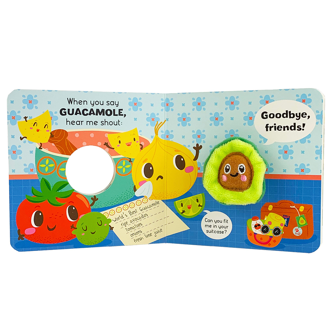 Little Avocado's Big Adventure Puppet Board Book