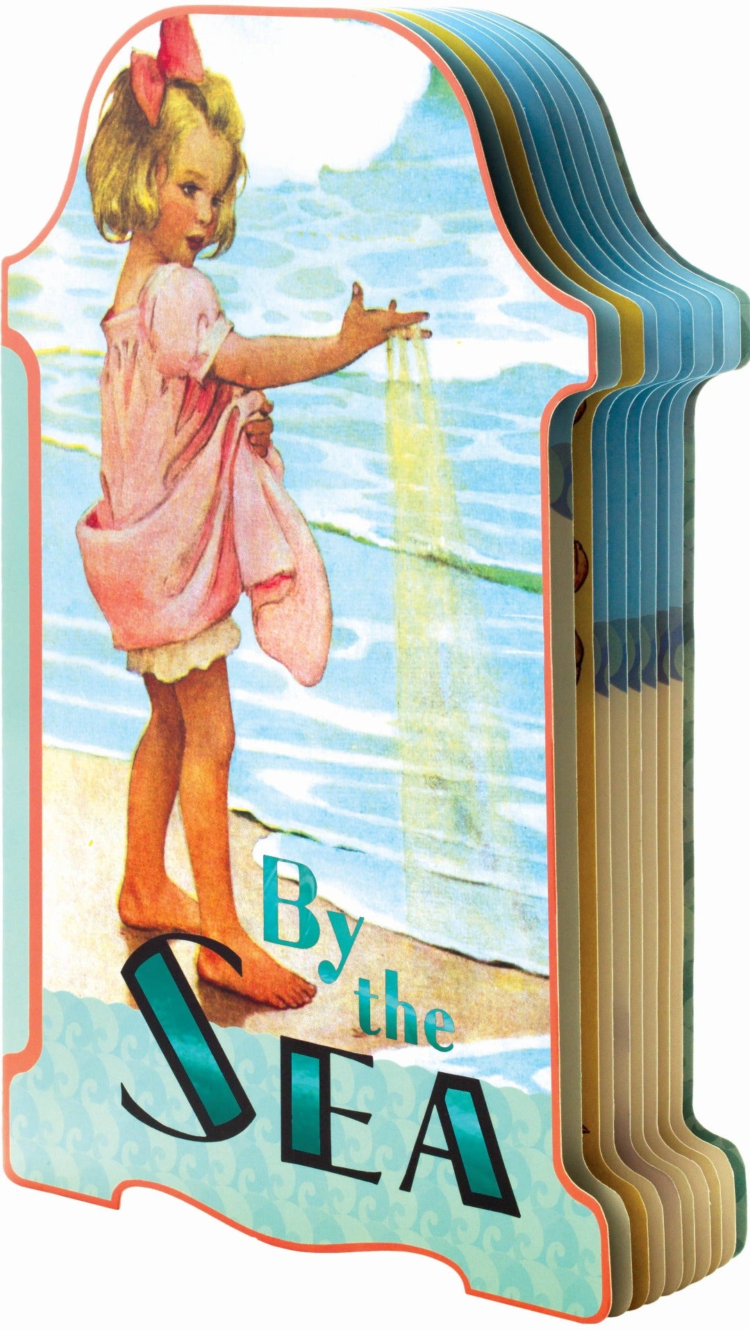 By The Sea Vintage Art Picture Book