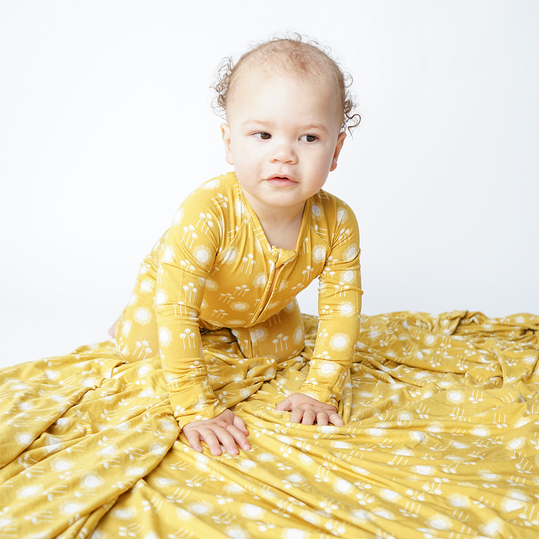 Sunny Days Sunshine Bamboo Blanket