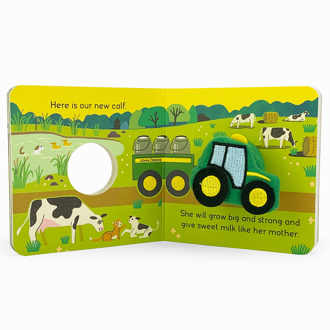 John Deere I Am a Tractor Puppet Board Book