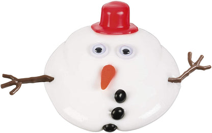 Toysmith - Melting Snowman Putty/Slime Kit, Reusable, Christmas, Winter