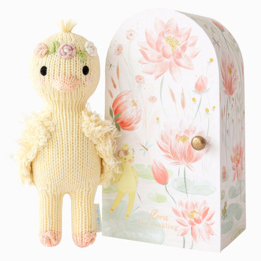 Cuddle+kind - Tiny Flora the duckling (mauve), gives 10 meals